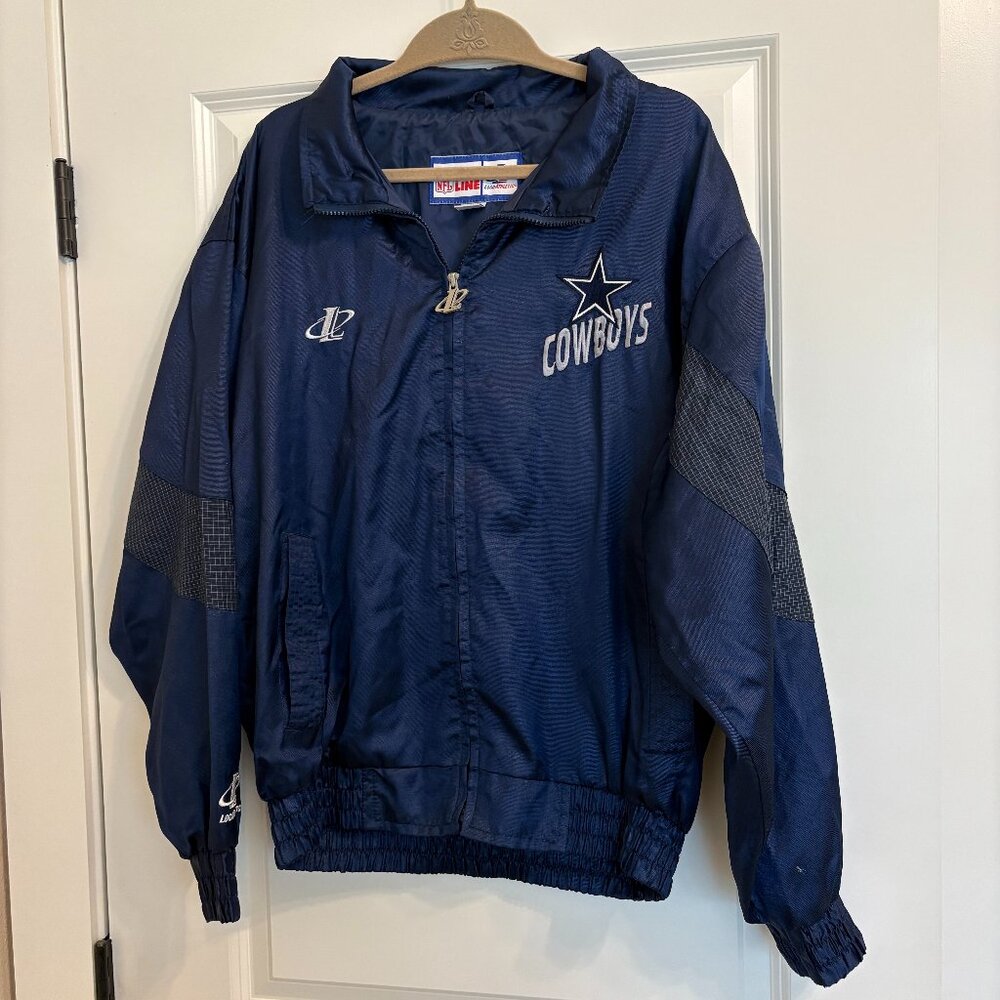 Men"s Dallas Cowboys medium weight zip-up jacket